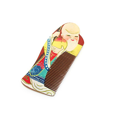 手工彩绘梳