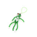 绿色卡皮猴串珠挂件