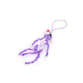 紫色卡皮猴串珠挂件