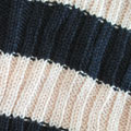 韩式宽松针织非主流条纹毛衣