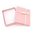 玫瑰粉色礼品饰品包装盒