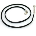 DIY黑色扁绳项链绳配件饰品配绳