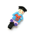 个性韩服卡通儿童头饰品/小娃娃牛角夹BB夹发卡