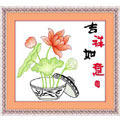 吉祥如意进口十字绣套件中格76*69cm