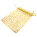 金黄漂亮纹理礼品包装袋