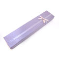 浅紫色特种纸包装礼品盒项链盒手链手表长盒