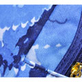 水墨印象同步蓝色花卉便携旅行洗漱包 泼墨包中包女式化妆包