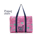POPSYCHAM粉红色可爱轻便文件包/便携手提包赠小包